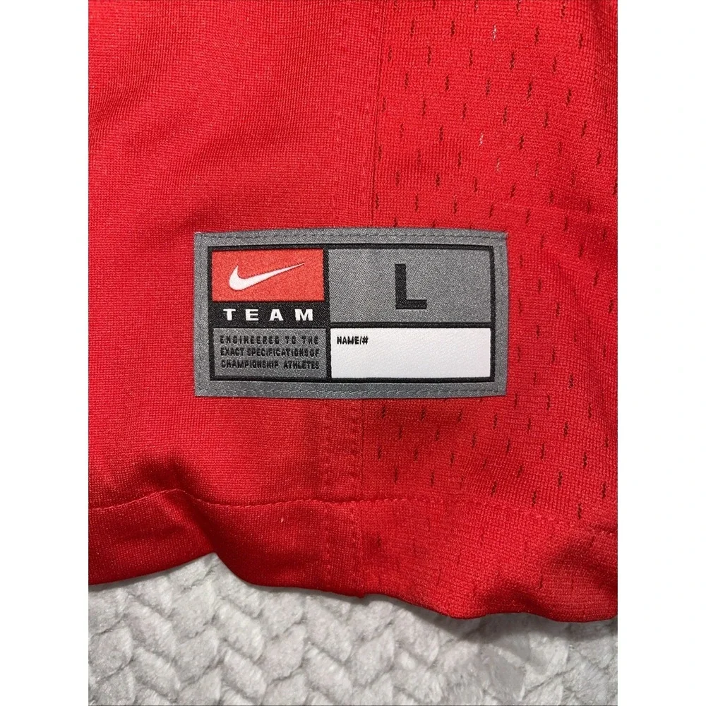 Nike Georgia Bulldogs Dri Fit LARGE‎ Red NWT
